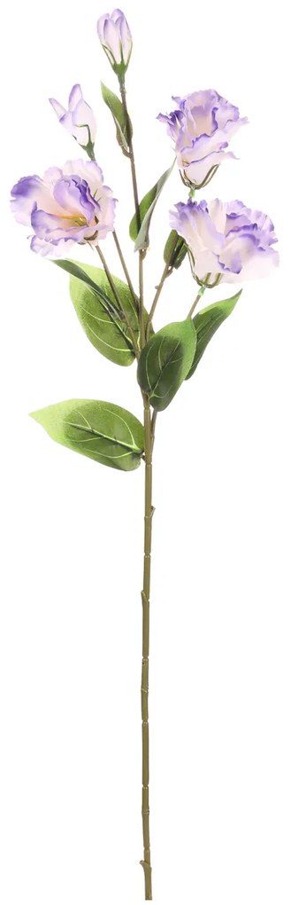 Autronic - Eustoma, umělá řezaná květina, barva fialová. - KU5004 PUR