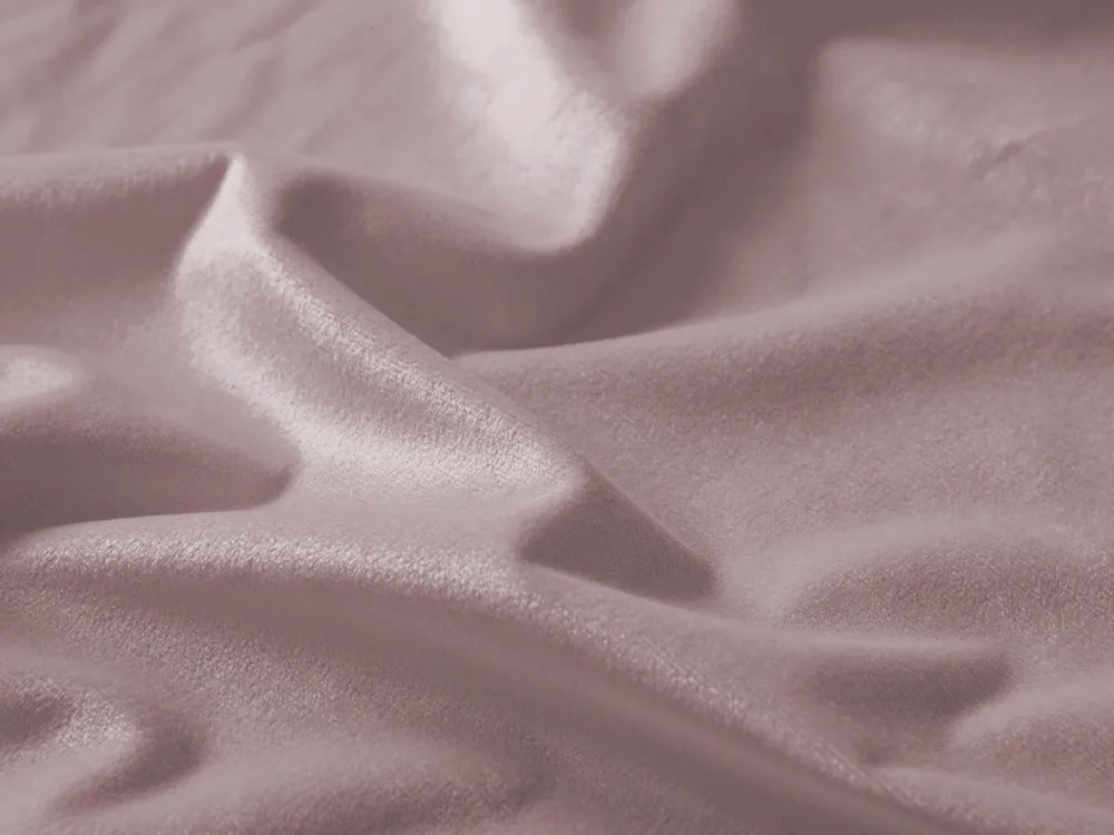 Biante Zamatový oválny obrus Velvet Prémium SVP-031 Tmavo staroružový 80x120 cm