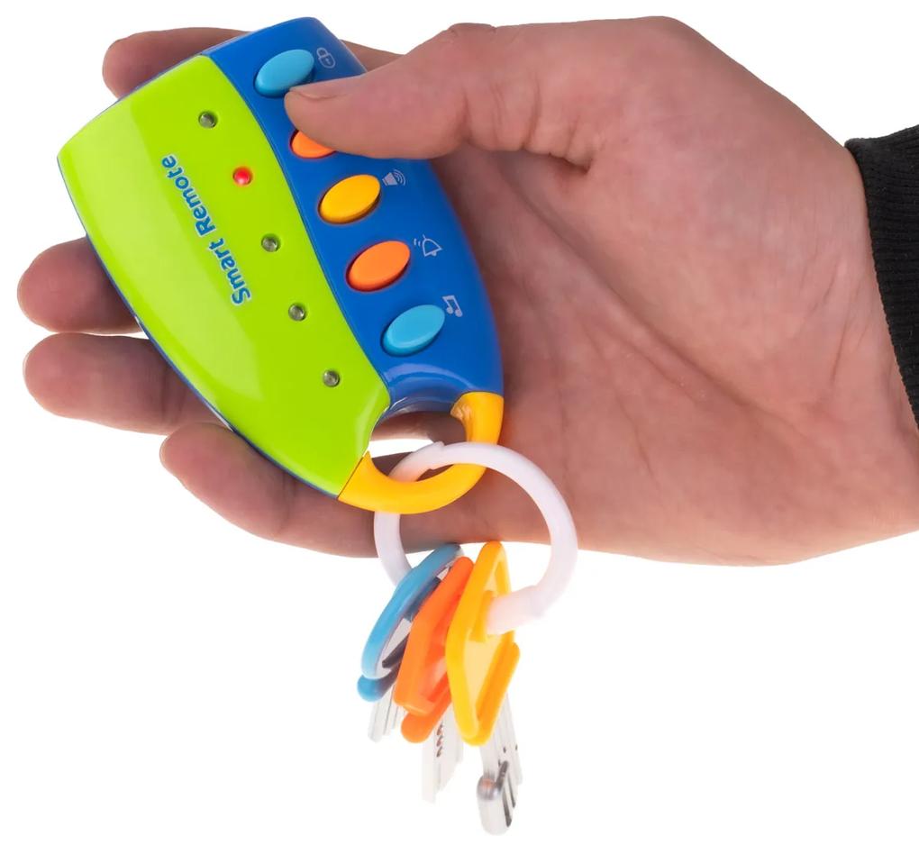 Kľúče od auta s interaktívnou hračkou na diaľkové ovládanie