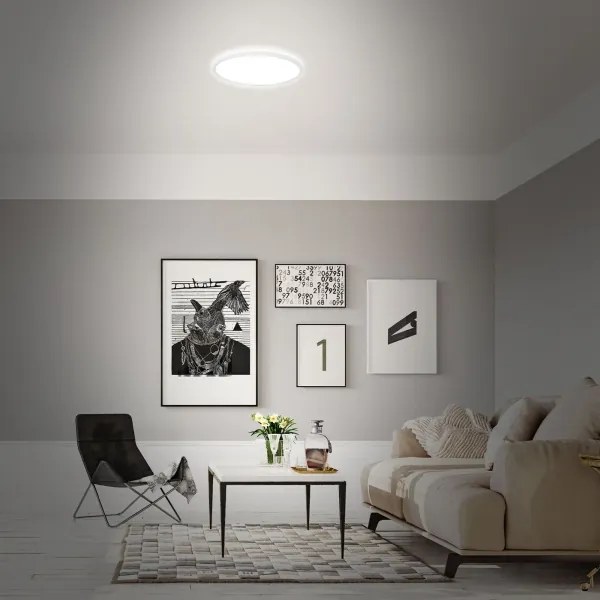 Briloner 7494016-LED RGBW stmievateľné stropné svietidlo SMART LED/22W/230V 4000K s diaľkovým ovládaním Wi‑Fi Tuya