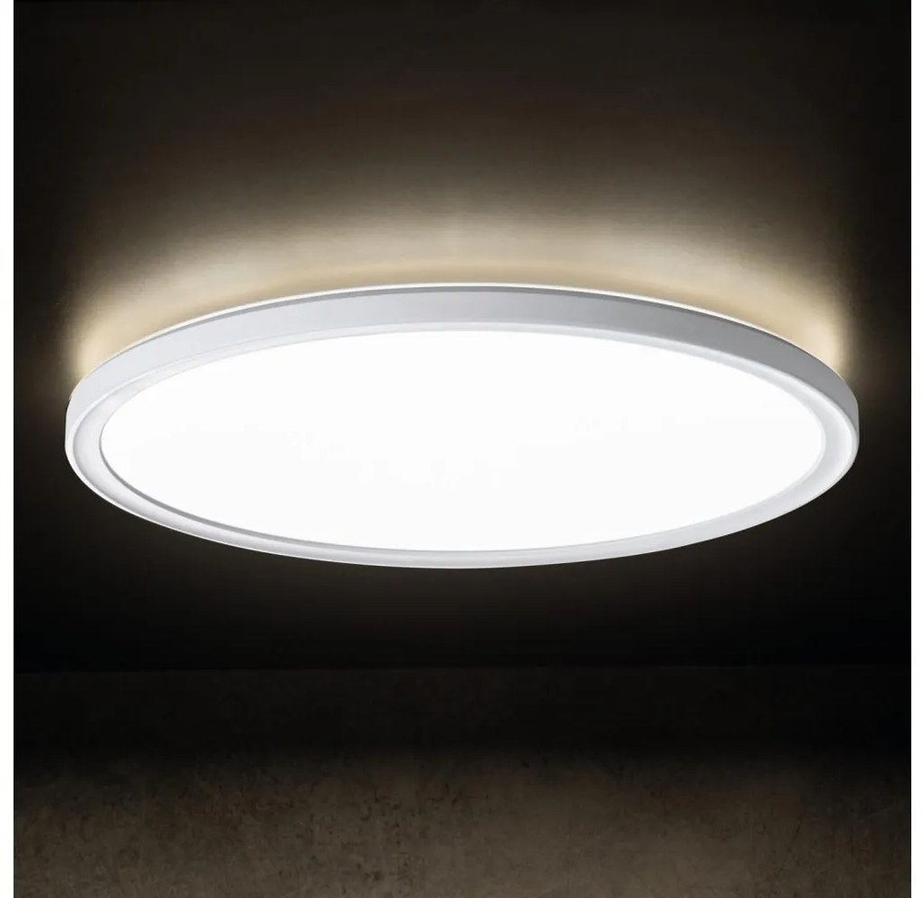 Kanlux 31516 - LED stropné svietidlo AZPO LED/22W/230V pr. 42 cm IP54 biela