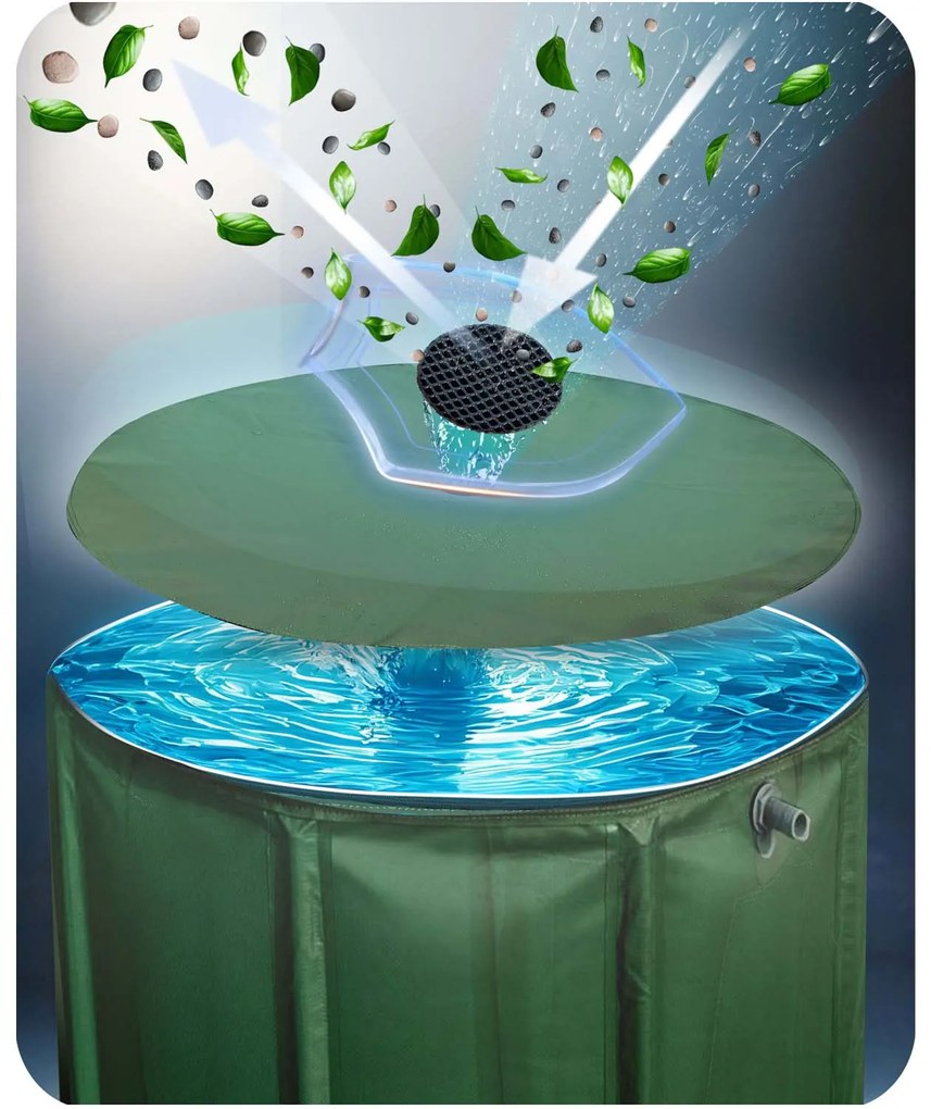 Nádrž na dažďovú vodu 650 l Plonos PL-522