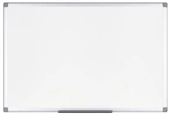 Biela popisovacia tabuľa na stenu, magnetická, 900 x 600 mm