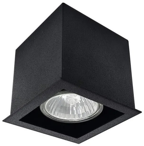 Brosline 1078 - Bodové svietidlo CAGE 1xGU10/10W/230V čierne