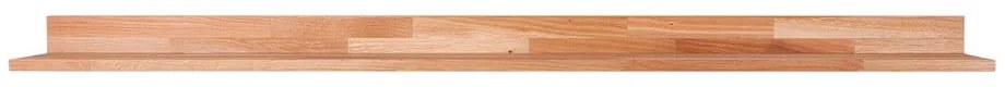 Police z dubového dreva v prírodnej farbe 150 cm Kalle – Interia Home &amp; Living