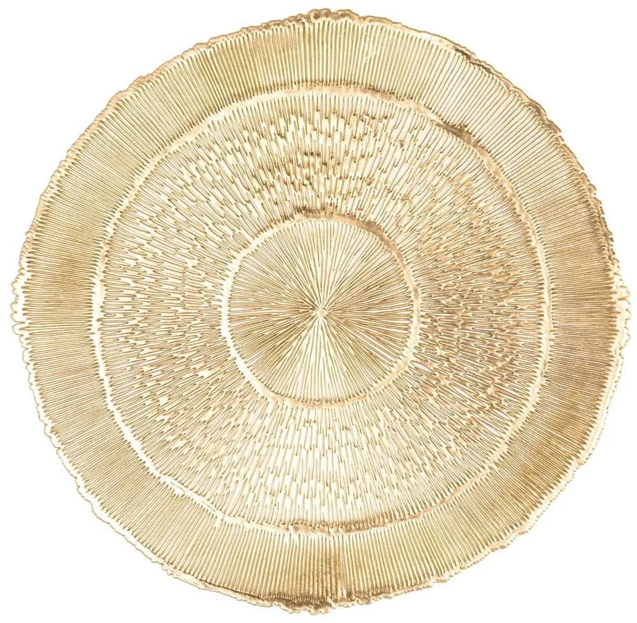 Prestieranie v zlatej farbe Tiseco Home Studio, ⌀ 38 cm