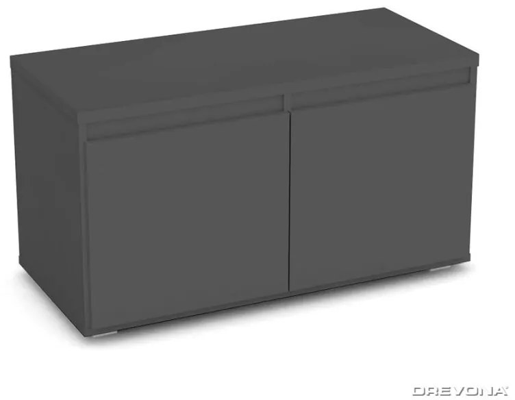 Drevona, komoda, REA AMY 11, graphite