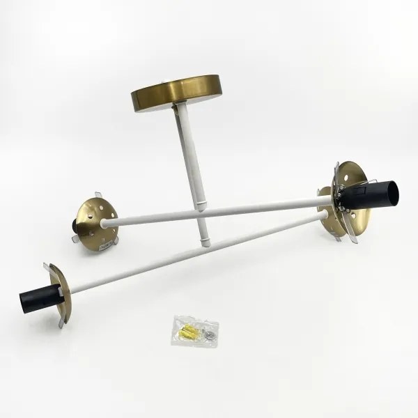 Brilagi - Prisadený luster MALIVA 4xE14/15W/230V zlatá/biela