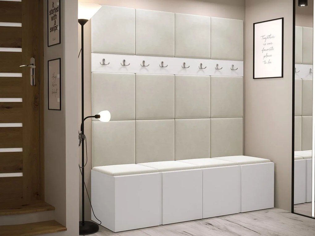 Predsieňová zostava Tavasz V, Farby: kašmír, Farba čalúnenia:: Manila 32