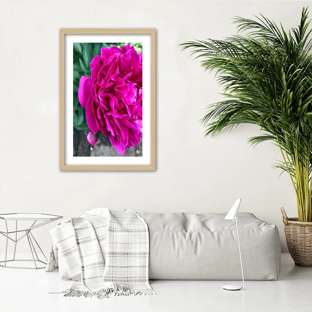 Gario Plagát Ružový veľký kvet Farba rámu: Bez rámu, Rozmery: 40 x 60 cm