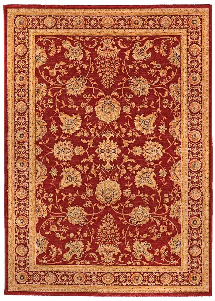 Koberce Breno Kusový koberec PRAGUE 520/IB2S, červená, viacfarebná,200 x 285 cm