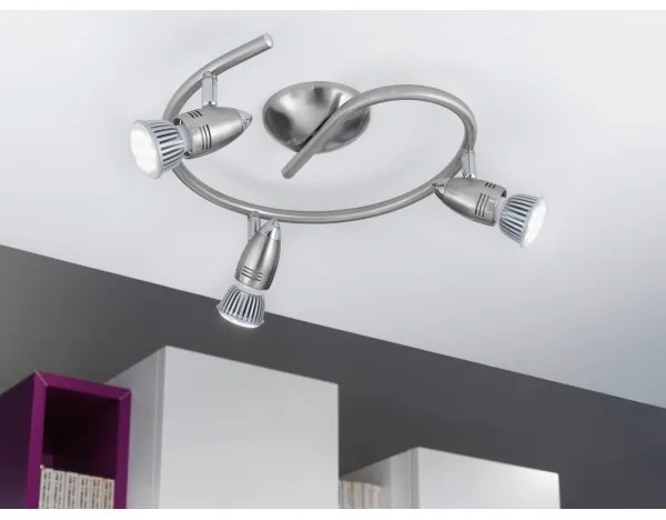 Eglo 92643 - LED Bodové svietidlo MAGNUM 3xGU10/3W/230V