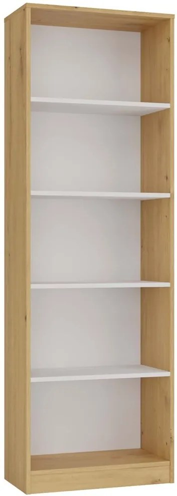 Regál Onyx R60 60 cm dub Artisan/biely