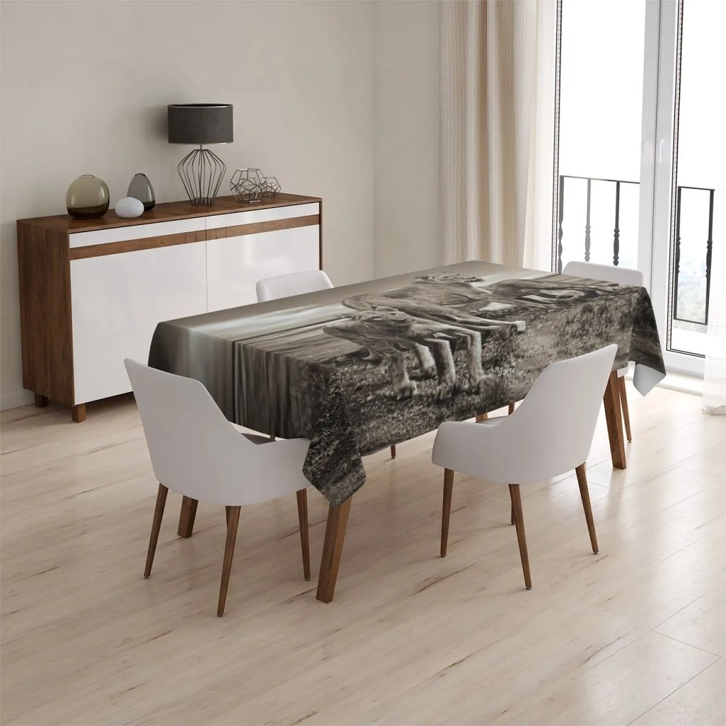 Sablio Obrus Levica a levíčatá - 90x90 cm