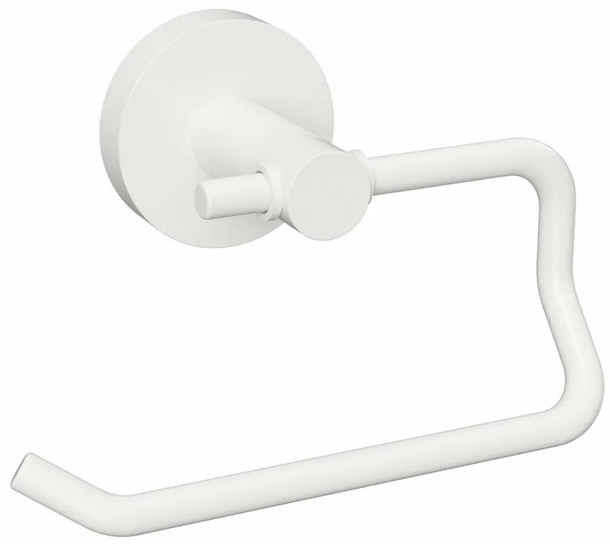 Sapho XR704W X-Round White držiak toaletného papiera bez krytu, biela