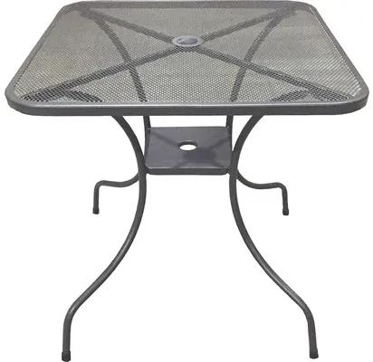 Záhradný stôl Rojaplast ZWMT-60 60x60 cm kovový s drôtenou doskou