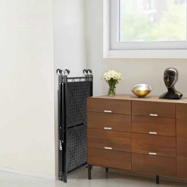 Pojazdný regál GESTEL 3 police čierny