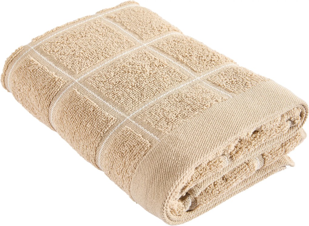 XXXLutz UTERÁK NA RUKY, 50/100 cm, karamelová Esposa - Kúpeľňový textil - 003002000602