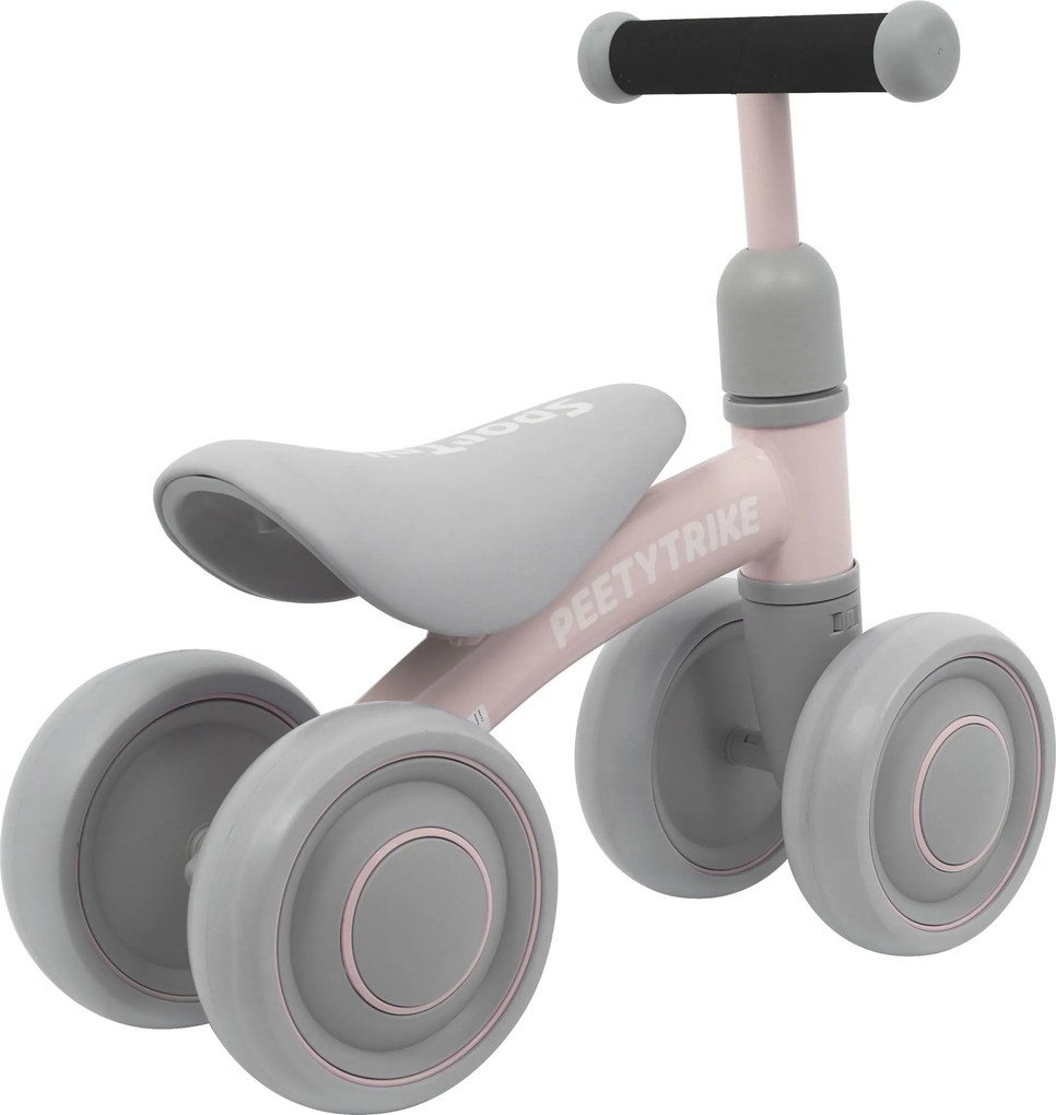 Ramiz Detské odrážadlo SporTrike PettyTrike 4-kolesové ružové