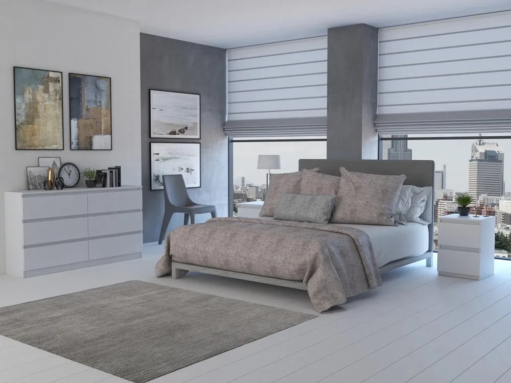 Nočný stolík MALWA M2 biely