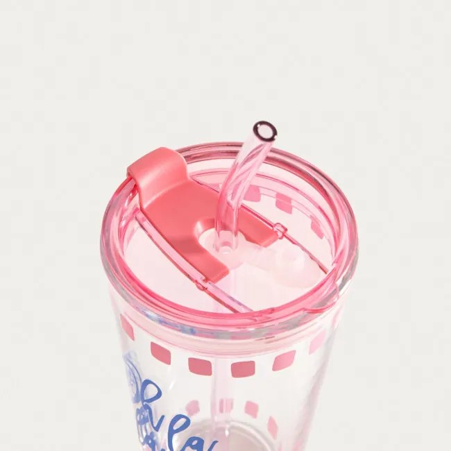Pohár EMBO SUMMER ružový 774683 400 ml