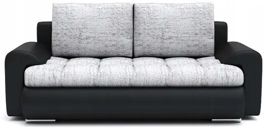 Luxusná pohovka čierno sivej farby 156 cm