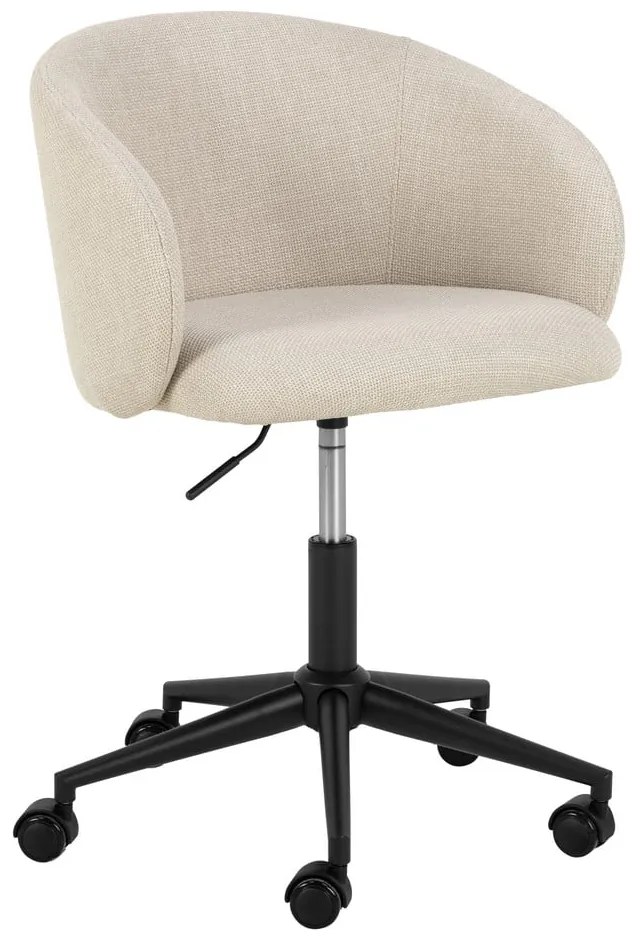 Béžová kancelárska stolička Eleanor – Actona