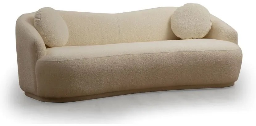 Krémová pohovka 225 cm Ancona – Artie