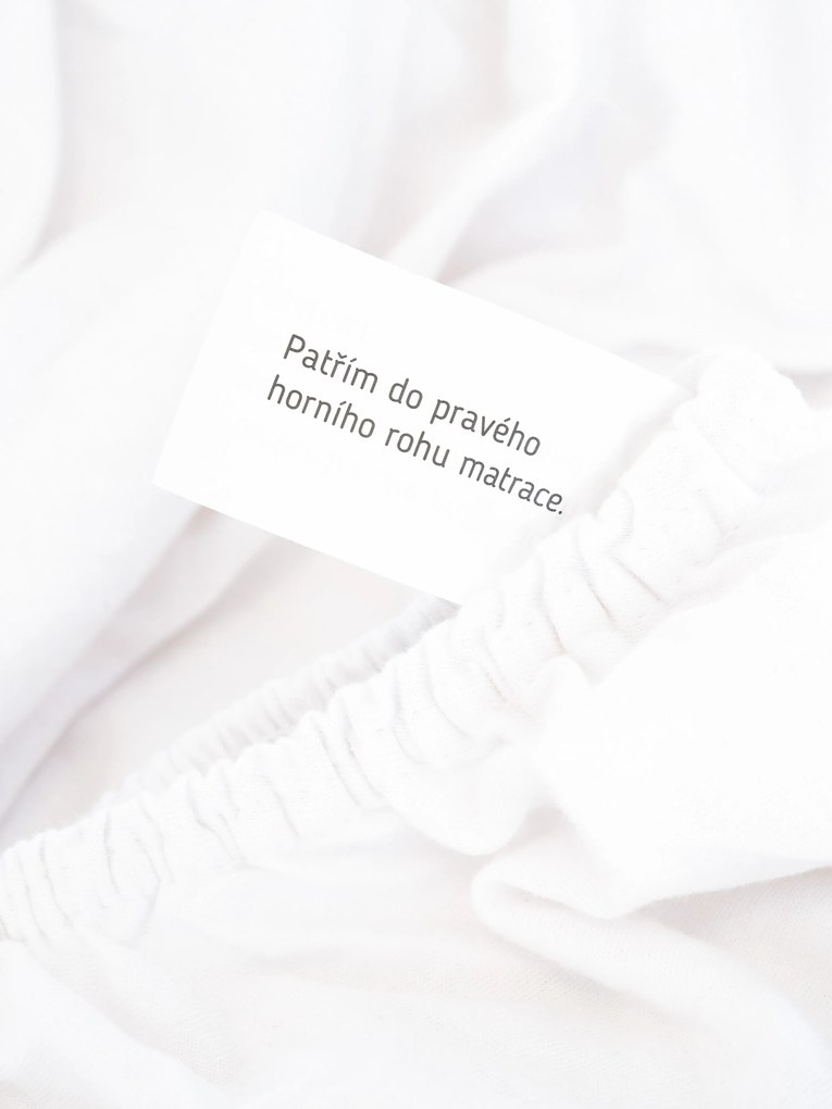 Jersey plachta Classic 160 x 200 cm – biela