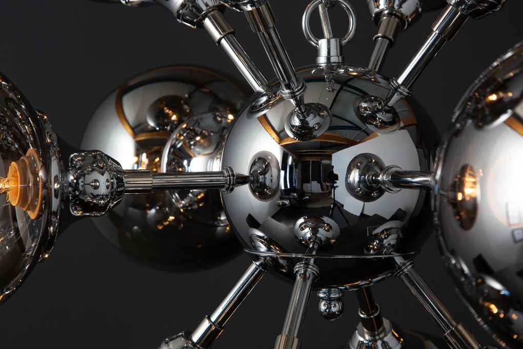 Závesné svietidlo Galaxy 72cm strieborná