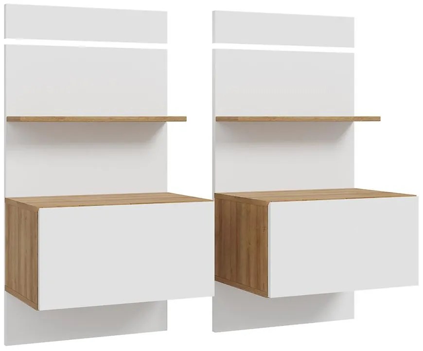 Nočný stolík Whiteheaven LNBK211STB-M604 2 kusy