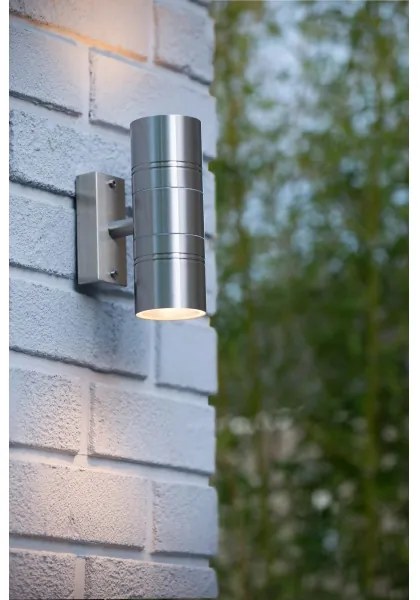 Lucide 14867/11/12 - LED Vonkajšie nástenné svietidlo ARNE-LED 2xGU10/5W/230V