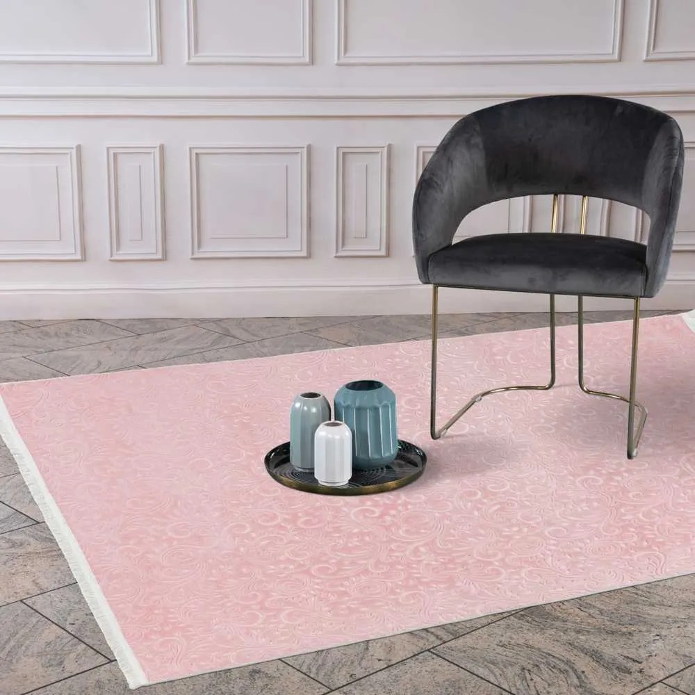 Lalee Kusový koberec Peri 100 Powder Pink Rozmer koberca: 200 x 280 cm