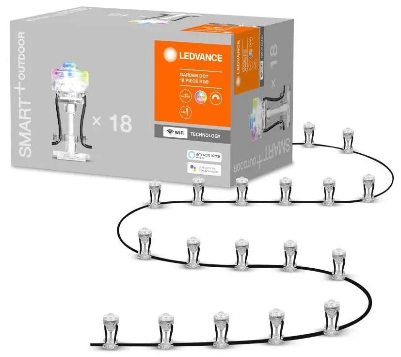 Ledvance - LED RGB Vonkajšie dekoračné svietidlo SMART+ 18xLED/4W/230V IP65 Wi-Fi