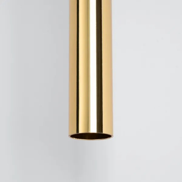 Sollux SL.1195 - Luster na lanku PASTELO 1xG9/8W/230V zlatá