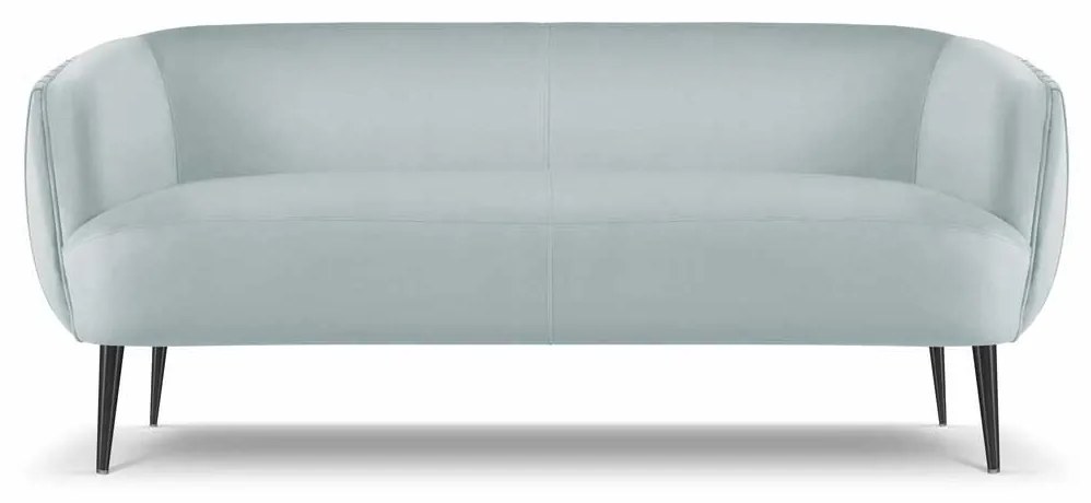 Trojmiestna zamatová pohovka Moss 179 × 78 × 72 cm
