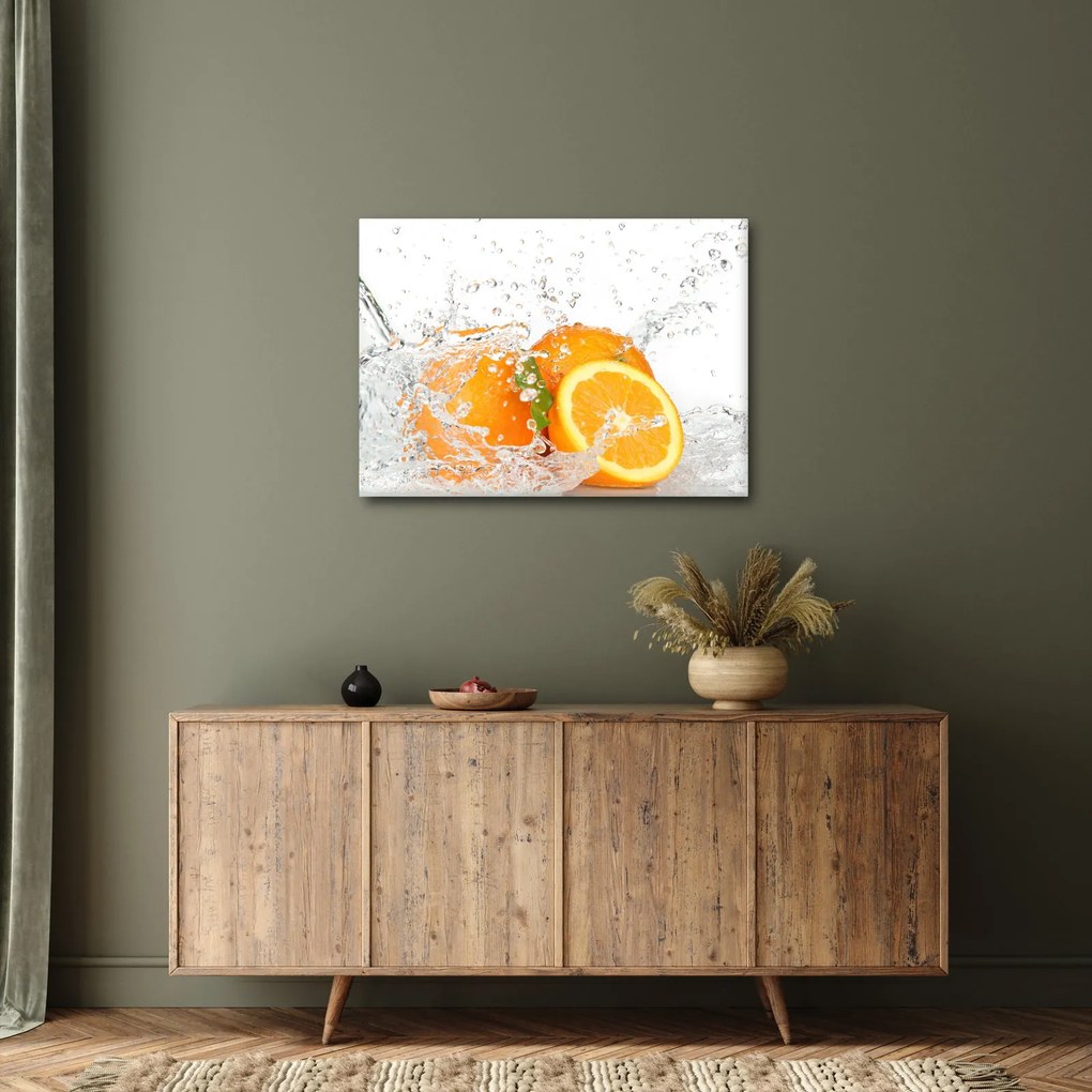 Obraz - Šťavnaté pomaranče (70x50 cm)