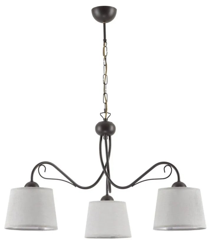 Jupiter 1361 - KM 3 V - Luster na reťazi KAMELIA 3xE27/60W/230V