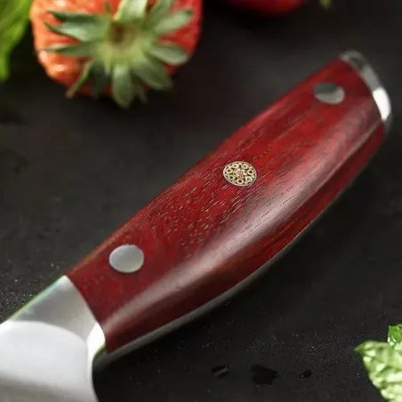 nůž Santoku 7" (175mm) Dellinger Rose-Wood Damascus