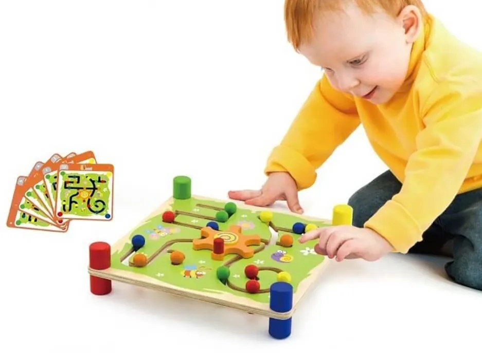 Drevená hra Labyrint