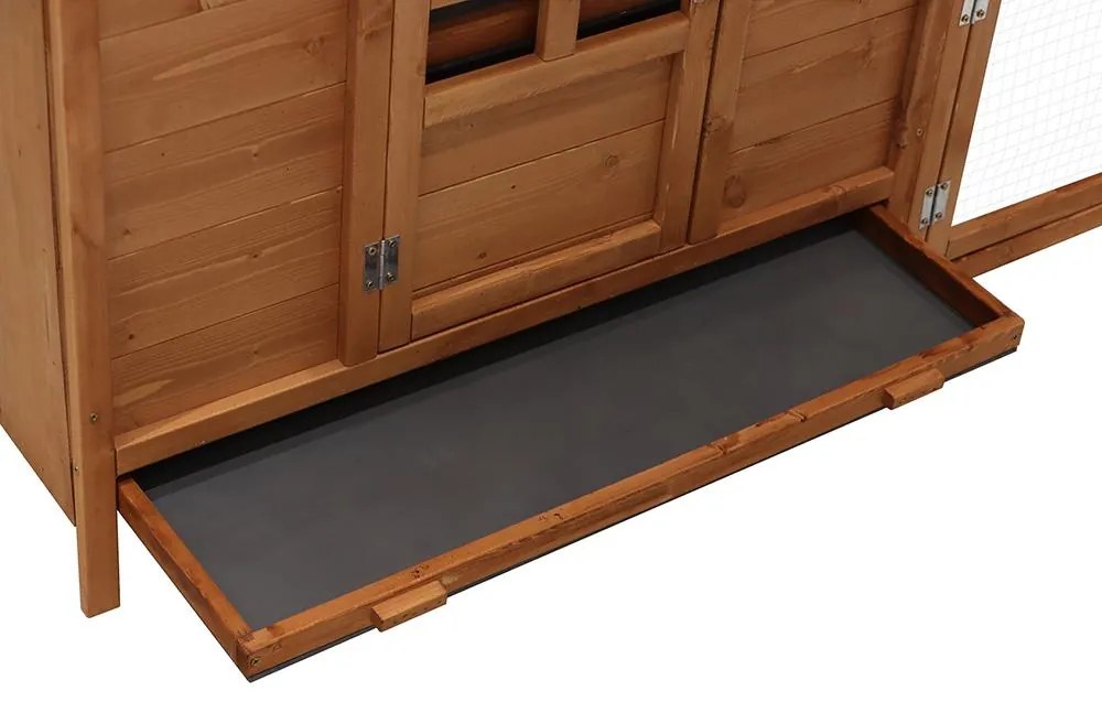 Kurník Avenberg IRIS 215 x 65 x 80 cm hnedý