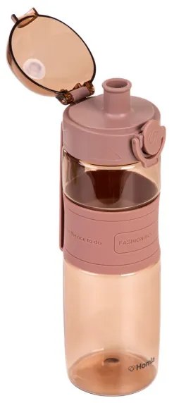 Fľaša POPPIE ružová 896182 600 ml