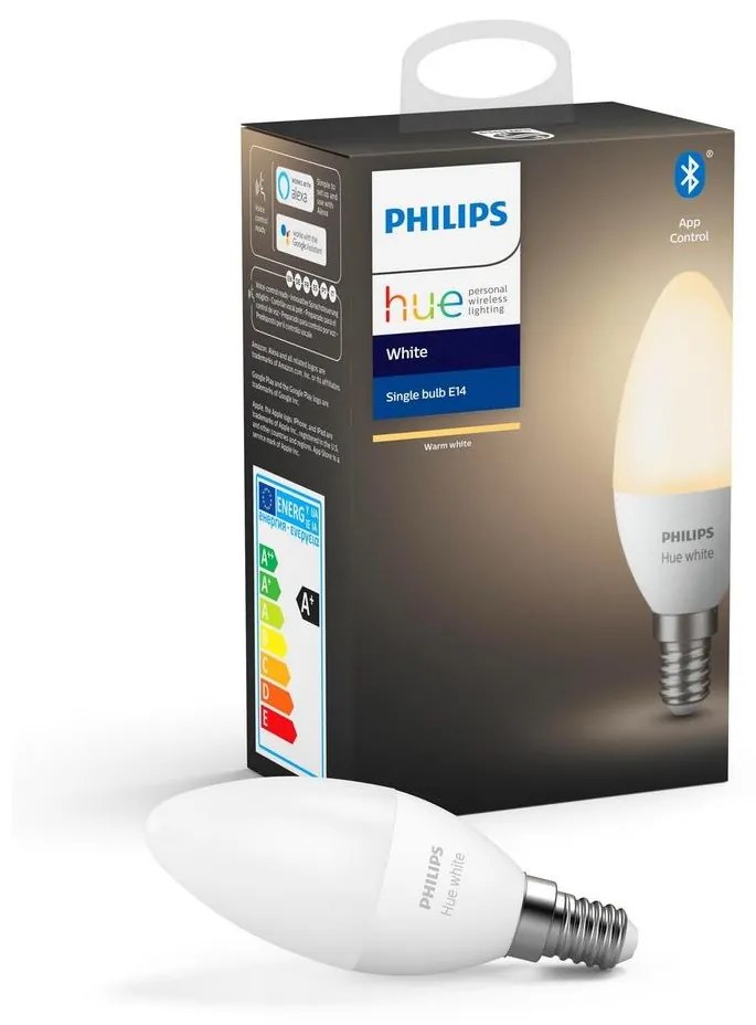 LED Stmievateľná žiarovka Philips Hue WHITE E14/5,5W/230V 2700K