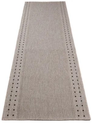 Behúň Floorlux 20329 strieborný / čierny