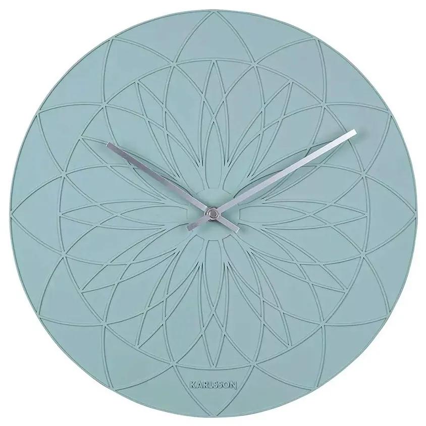 Nástenné hodiny Fairytale zelené 36 × 3,5 cm