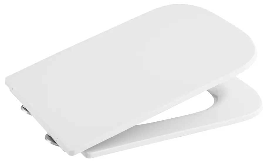 Gamma Venice, toaletné WC sedátko 435x362mm z duroplastu s pomalým zatváraním, biela, GMA-VENICE