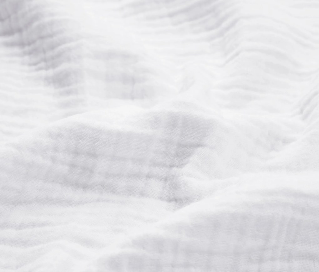 Poťahy na vankúše so vzorom mušlí, 2 ks, biele, cca 80 x 40 cm