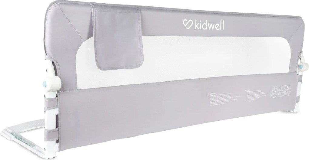 Detská zábrana na posteľ Kidwell CORI 150 cm, výška 50/65 cm