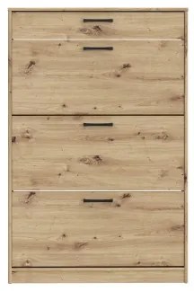 Omara za čevlje KAVI, hrast Artisan