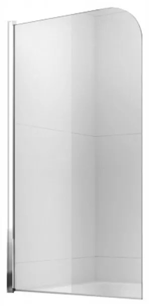 Zástena na vaňu MEXEN FELIX transparentná, 80x140 cm